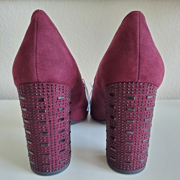 Wine Libby Edelman Heels - Picture 3 of 4